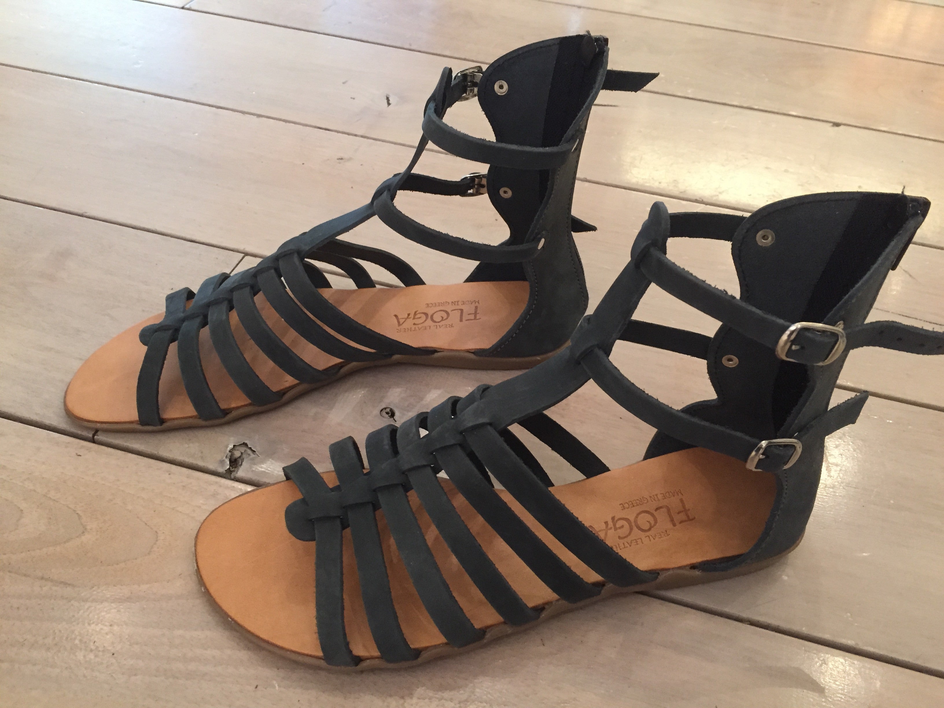 Florentia Greek Leather Sandals