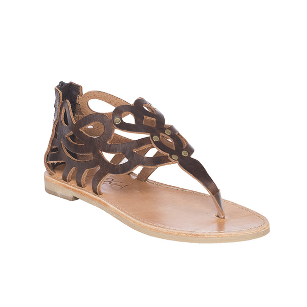 Nemesis Greek Leather Sandals